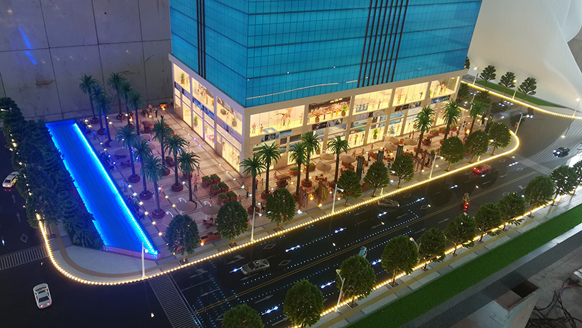 奎門為重久地產(chǎn)錦上園項目提供項目沙盤設(shè)計制作服務(wù)