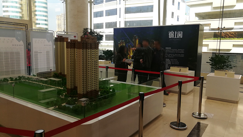 奎門為重久地產(chǎn)錦上園項目提供項目沙盤設(shè)計制作服務(wù)